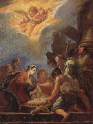 FETI, Domenico Adoration of the Shepherds oil